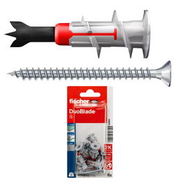 Fischer Cheville Duoblade C/Tornillo(6Und)