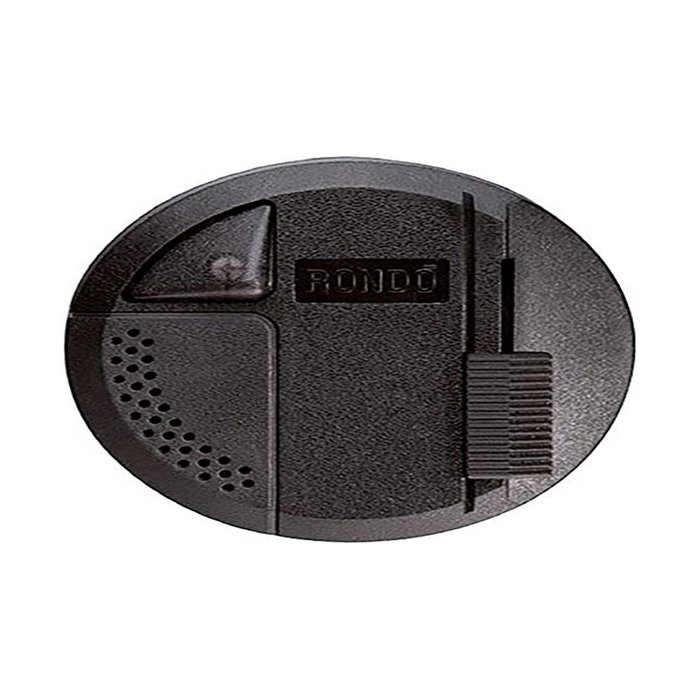 BigBuy Tech Interrupteur variateur de lumière Rond Noir