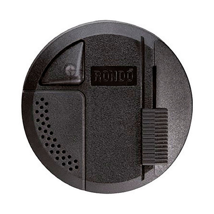 BigBuy Tech Interrupteur variateur de lumière Rond Noir