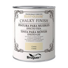 Bruguer Rust-oleum chalky finish meubles crème 750 ml