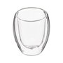 Secret Of Gourmet Tasses à café en verre à double paroi 7 cl, lot de 2