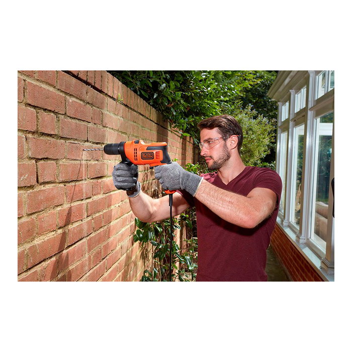 Set de forage et accessoires Black & Decker BEH200-QS 500 W 230 V 230-240 V Set de forage et accessoires Black & Decker BEH200-QS 500 W 230 V 230-240 V