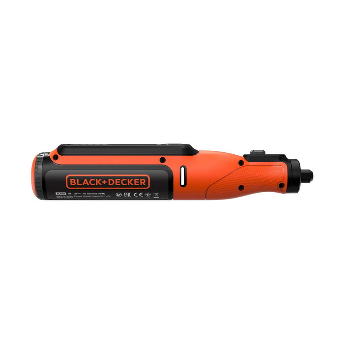 Black + Decker BCRT8IK-XJ Multi-outil rotatif sur batterie 7,2 V avec 53 accessoires