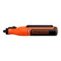 Black + Decker BCRT8IK-XJ Multi-outil rotatif sur batterie 7,2 V avec 53 accessoires