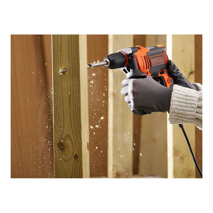 Black & Decker BEH710K-QS Perceuse à percussion 710 W