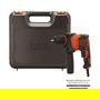 Set de forage et accessoires Black & Decker BEH710K-QS 230 V 710 W