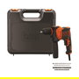 Set de forage et accessoires Black & Decker BEH710K-QS 230 V 710 W