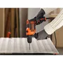 Black + Decker Perceuse à percussion 1 vitesse 710 Watt BEH710K-QS