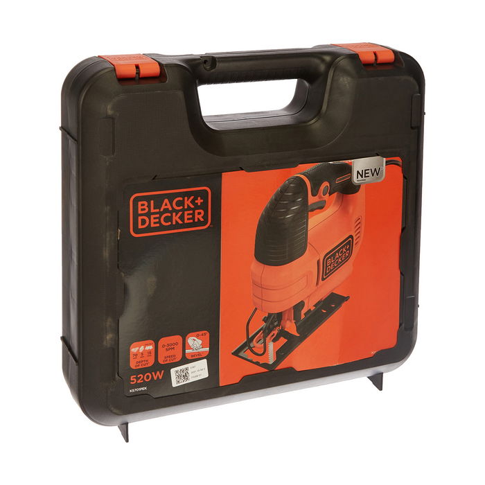Scie sauteuse Black & Decker KS701PEK 520 W 230 V 70 mm