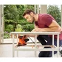 BLACK+DECKER Multiponceuse filaire 200W BEW200-QS avec coffret 6 abrasifs + 23 plateaux + doigt de ponçage
