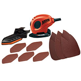 BLACK AND DECKER Lijadora Delta 55W Bew230B avec 15 Accessoires