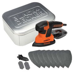 Black+Decker Lijadora Delta 120W 6 Accesorios KA2000