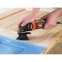 BLACK AND DECKER Multi-outil oscillant 300W avec accessoires