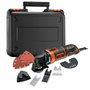 BLACK AND DECKER Multi-outil oscillant 300W avec accessoires