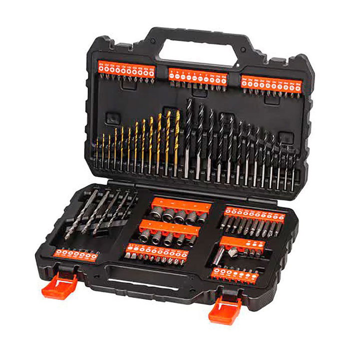 Ensemble de forets Black & Decker a7200-x Porte documents 109 Pièces Ensemble de forets Black & Decker a7200-x Porte documents 109 Pièces