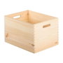 Astigarraga Caisse en pin massif 40 x 30 x 23 cm