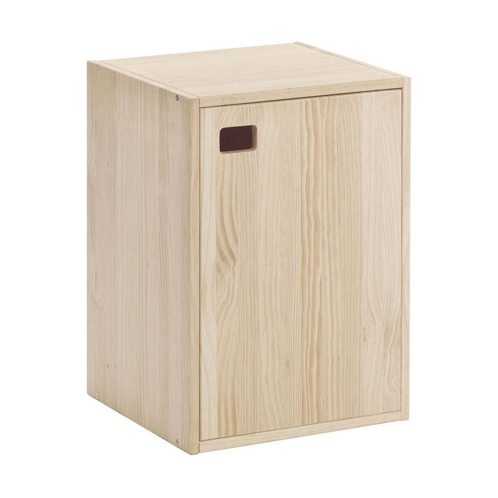 Astigarraga Meuble d'Appoint Dinamic 1 Porte en Pin Massif