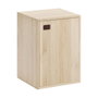 Astigarraga Meuble d'Appoint Dinamic 1 Porte en Pin Massif