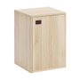 Astigarraga Meuble 1 porte pin massif 37,3 x 33 x 53,5 cm