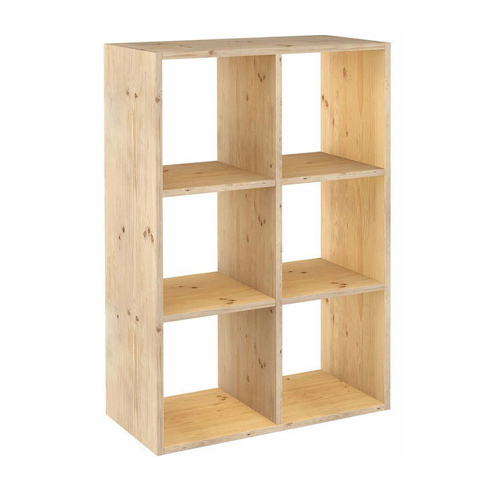 Étagère Astigarraga Dinamic 6 Marron Naturel Pin 70,8 x 33 x 105,4 cm Cubes Modulaire Étagère Astigarraga Dinamic 6 Marron Naturel Pin 70,8 x 33 x 105,4 cm Cubes Modulaire