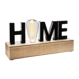 Atmosphera Figurine LED 'Home' E27 sur Piles 34 x 16 x 8 cm