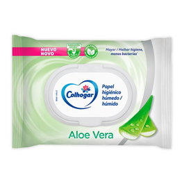 Colhogar Papier toilette humide aloe vera, 42 unités