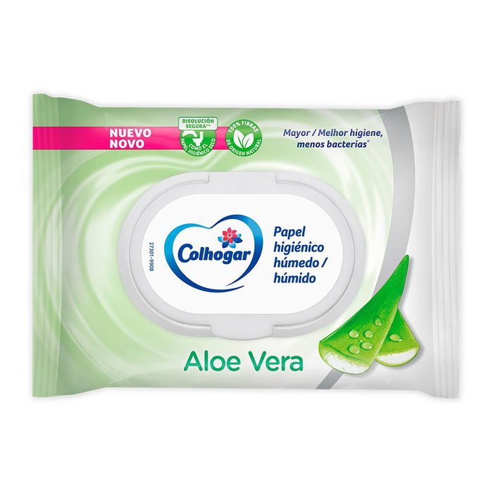 Colhogar Papier toilette humide aloe vera 42 unités Colhogar Papier toilette humide aloe vera 42 unités