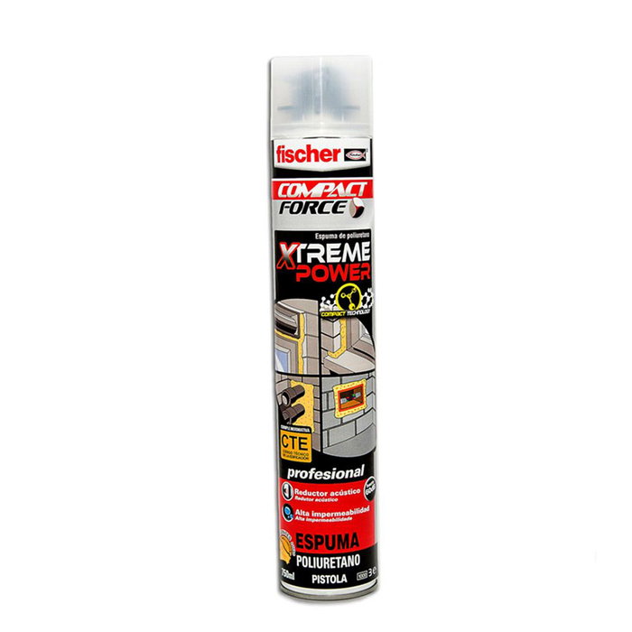Fischer Espuma PU Xtreme Power Pistolet 750 ml Mousse Polyuréthane Fischer Espuma PU Xtreme Power Pistolet 750 ml Mousse Polyuréthane