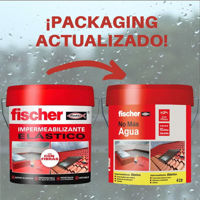 FISCHER Imperméabilisant Gris 15L avec Fibre Fischer