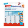 Tesa Powerstrips Classic Blanc jusqu'à 1 kg 57530 Colgador adhésif sans traces