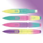Milan Blister 1 Stylo Bille + 1 Porte-mine Compact Sunset - Bleu, Mine 0.7 mm, 4 Couleurs Assorties