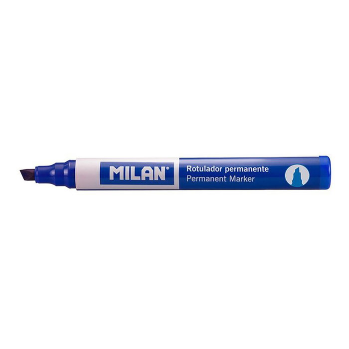 Marqueur permanent Milan Bleu PVC Marqueur permanent Milan Bleu PVC