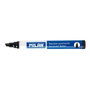 Marqueur permanent Milan 12 Unités Noir PVC