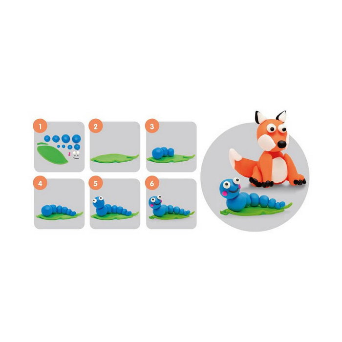 Pâte à modeler en argile Milan Soft dough 913510B Jaune Bleu Multicouleur 85 g Légumes (10 Unités) Pâte à modeler en argile Milan Soft dough 913510B Jaune Bleu Multicouleur 85 g Légumes (10 Unités)