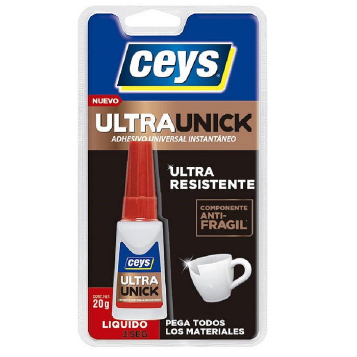 CEYS Adhésif Instantané Ultraunick 20G 504051 CEYS Adhésif Instantané Ultraunick 20G 504051
