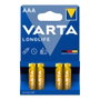 Varta LR03 Pile alcaline AAA Longlife 1,5V Blister de 4 unités