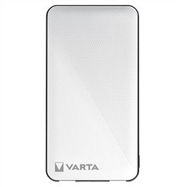 Varta 57975101111 Power Bank 5000 mAh avec indicateur de charge - Batterie portable, charge rapide via USB-C et USB-A pour 3 appareils simultanément