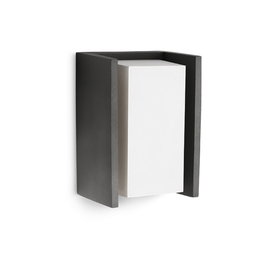 Philips Aplique mural LED E27 modèle Bridge 15W 970 lm Aluminium Anthracite IP44