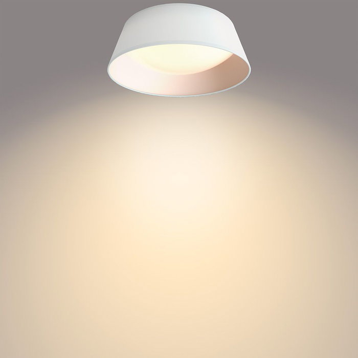 Philips Dawn Plafón LED blanc ø34 cm, 14 W, 3000 K Philips Dawn Plafón LED blanc ø34 cm, 14 W, 3000 K
