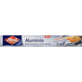 Albal Papier d'aluminium 30 m + 6 m