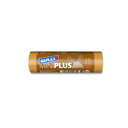 Saplex Miniplus Sac Poubelle 10 l, 45 x 47 cm, 15 unités
