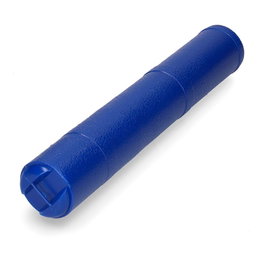 Tube porte-plans extensible PVC 40-75 cm ø65 mm bleu