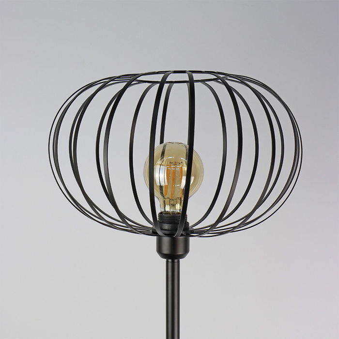 Lampadaire EDM 32122 Noir 60 W 220-240 V 35 x 35 x 150 cm Vintage Lampadaire EDM 32122 Noir 60 W 220-240 V 35 x 35 x 150 cm Vintage