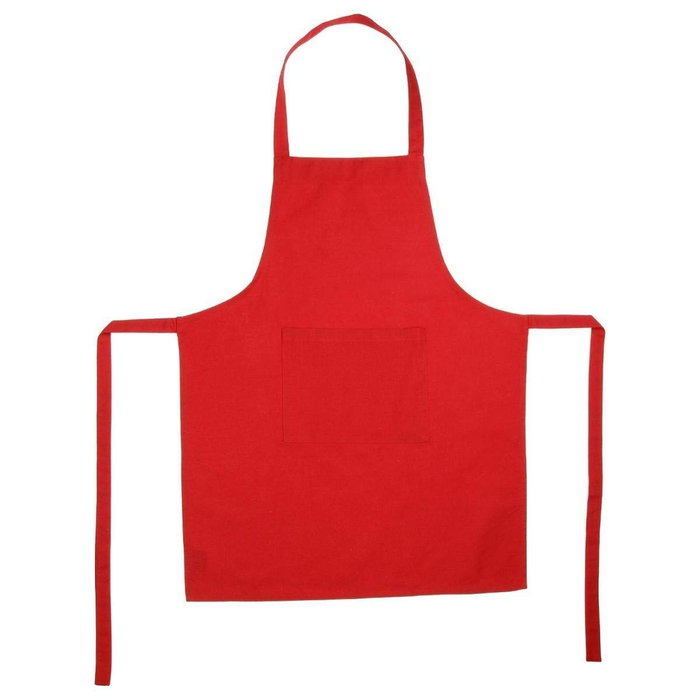 Tablier avec Poche Atmosphera Rouge Coton 60 x 80 cm Tablier avec Poche Atmosphera Rouge Coton 60 x 80 cm