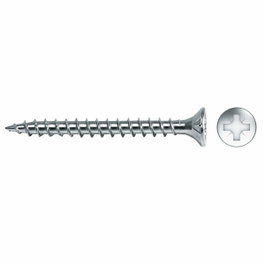 Celo Vloxp Boîte 1000 vis à bois fraisées pozi DIN 3x20mm zinguées lubrifiées