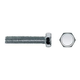Celo Boîte 250 vis métrique hexagonale acier zingué DIN 933 Ø6x30mm
