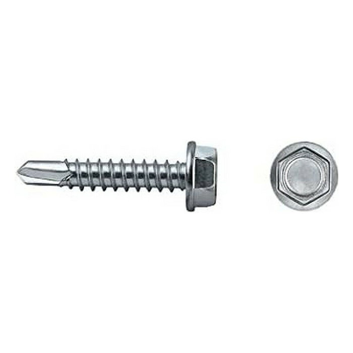 Celo Vis autofiletante pointe broca hexagonale DIN 7504K Ø5,5x19mm zincée (500 unités) inevitable Celo Vis autofiletante pointe broca hexagonale DIN 7504K Ø5,5x19mm zincée (500 unités) inevitable