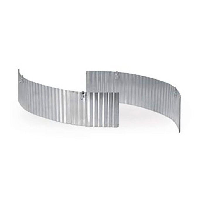 Vaello Paravent 4 modules pour paella Ø80 à Ø100 cm - Acier galvanisé chromé Vaello Paravent 4 modules pour paella Ø80 à Ø100 cm - Acier galvanisé chromé