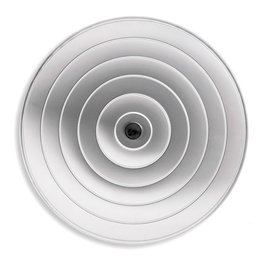 Vaello Tapa de aluminio lisa Ø28 cm Cromado