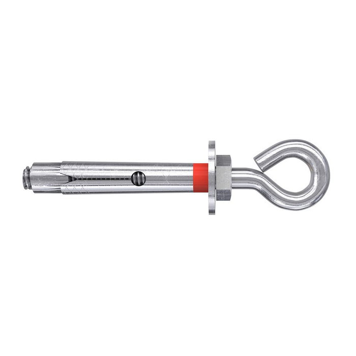 Fischer Anclaje métallique FSL 10 avec œillet fermé M8 x 60 mm, lot de 4 pièces Fischer Anclaje métallique FSL 10 avec œillet fermé M8 x 60 mm, lot de 4 pièces